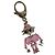 Portachiavi charm Gabrielle di Chanel Rosa D'oro