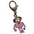 Portachiavi charm Gabrielle di Chanel Rosa D'oro - vista 2