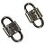 Tiffany & Co Orecchini in pelle con chiave e doppio lucchetto Tiffany 1837 Argento - vista 2