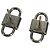 Tiffany & Co Orecchini in pelle con chiave e doppio lucchetto Tiffany 1837 Argento - vista 5