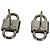 Tiffany & Co Orecchini in pelle con chiave e doppio lucchetto Tiffany 1837 Argento - vista 6