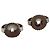 Tiffany & Co Orecchini in pelle con chiave e doppio lucchetto Tiffany 1837 Argento - vista 7