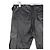 Pantalones de cuero cargo biker Balmain por Decarnin SS10 Negro - vista 6