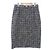 Falda LEONARD FASHION Negro Blanco - vista 2