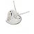 Collana Tiffany & Co. Curved Heart 925 Argento - vista 3