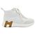 Sneakers in Velluto Chevre Sport di Hermès Bianco