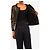 Chanel Schwarze Lammlederjacke 2009 - Größe UK 12 - Ansicht 4