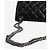 Chanel Schwarze 2.55 Schultertasche aus schwarzem Lammleder mit Steppung 2006 - Ansicht 5