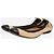Chanel Beige Leder Ballerinas - Größe EU 38 - Ansicht 2