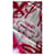 Foulard Hermès "Brides de Gala" Nero Bianco Rosso Blu Verde - vista 4