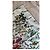 Foulard in Seta Gucci x Balenciaga Bianco Multicolore - vista 10