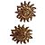 Versace Sun Earrings