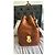 Borsa a Secchiello in Pelle Marrone Ralph Lauren 'Ricky' - vista 2