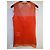Dolce & Gabbana DOLCE&GABBANA TOP SIN MANGAS EN MEZCLA DE VISCOSA. Naranja - vista 3