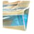 Borsa Patchwork Chanel CC Coco Mark in Beige e Blu  - vista 6