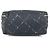 Borsa a mano con logo della vecchia linea di viaggio Chanel Nero Bianco - Ansicht 5