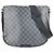 Borsa a tracolla Daniel MM Damier Graphite Louis Vuitton Nero