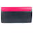 Yves Saint Laurent Bicolor Leather Clutch Bag Black Pink  - view 2