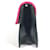 Yves Saint Laurent Bicolor Leather Clutch Bag Black Pink  - view 3