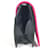 Yves Saint Laurent Bicolor Leather Clutch Bag Black Pink  - view 4