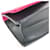 Yves Saint Laurent Bicolor Leather Clutch Bag Black Pink  - view 7