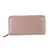 Gucci Interlocking Langbörse in Grau Beige und Pink