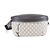 Borsa a tracolla Gucci GG Supreme in tela grigia Marrone