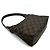 Bolso de nylon marrón Gucci/bolso de hombro Castaño - vista 3