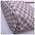 Louis Vuitton Neverfull Handtasche Weiß Karo Leder - Ansicht 6