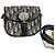 Borsa a tracolla Dior H Bobby piccola nera in tessuto Nero