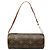 Set di borsa e pochette Monogram Papillon Louis Vuitton Marrone