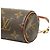 Set di borsa e pochette Monogram Papillon Louis Vuitton Marrone - vista 4