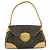 Louis Vuitton Monogram Beverly MM Schultertasche Braun Monogramm
