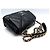 CHANEL 19 MEDIUM HANDBAG AS1160 BLACK QUILTED LEATHER WITH SHOULDER STRAP - view 6