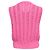 Ganni Logo Strick-Cropped-Weste aus rosa Viskose Pink - Ansicht 3