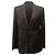Prada Single-Breasted Blazer in Brown Wool Red
