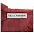 Blusa com babados Mila em poliéster vermelho da Ulla Johnson Bordeaux - vista 4