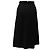 Jupe midi ceinturée Gucci en polyester noir - vue 3