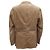 Blazer monopetto in velluto a coste marrone di Brunello Cucinelli Rosso - vista 3