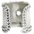 Yves Saint Laurent Bracelet Manchette YSL Tom Ford Silver Metal Warrior Cuff Argenté  - vue 3
