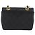 Chanel Vintage Square CC Flap Quilted Lambskin Medium Nero - vista 2
