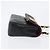 Chanel Vintage Square CC Flap Quilted Lambskin Medium Nero - vista 3