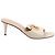 Sandali mules Gucci Blondie in pelle bianca Bianco