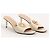 Sandali mules Gucci Blondie in pelle bianca Bianco - vista 3
