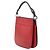 Prada Maggit rote Lederhandtasche - Ansicht 2