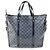 Borsa Tote Tadao Damier Graphite Louis Vuitton Nero - vista 2