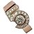 Anillo Chanel No 5 de oro rosa y diamante talla 50 Dorado