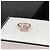 Anillo Chanel No 5 de oro rosa y diamante talla 50 Dorado - vista 3
