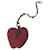 Hermès Red Apple Leather Bag Charm  - view 1