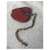Hermès Red Apple Leather Bag Charm  - view 5